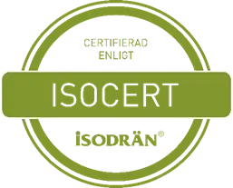Certifierad enligt Isocert, Isodrän